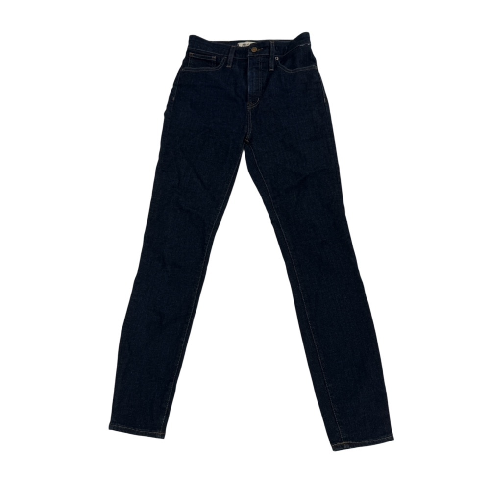 Madewell Dark Blue Curvy High-Rise Skinny Denim Jeans Size 26 Women’s